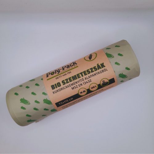 LEBOMLó BIO SZEMETESZSáK, 120 L | 10 DB/TEKERCS