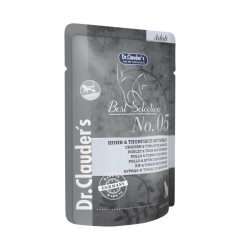   Dr.Clauders Best Selection Cat No5 alutasak csirke & tonhal spenóttal - Intestinal 85g