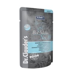   Dr.Clauders Cat Best Selection No10 Alutasak Hering & garnéla chia maggal 85g