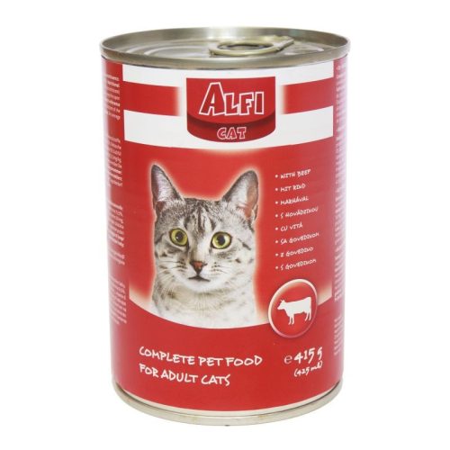 Alfi Cat Konzerv Marha 415g