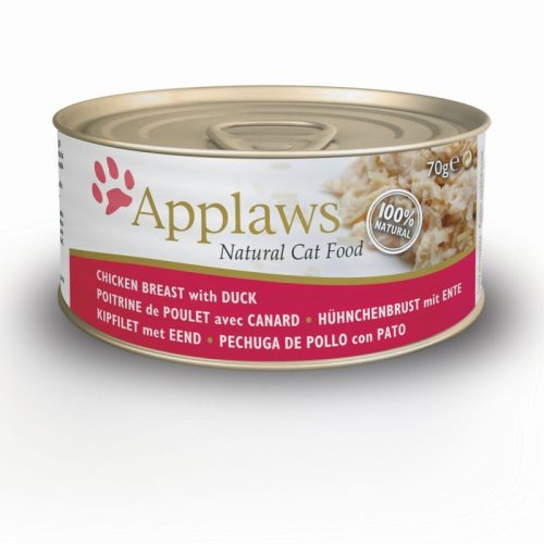 Applaws Cat Konzerv Csirkével És Kacsával, 70g