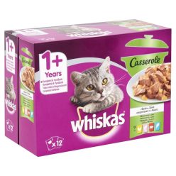   Whiskas alutasak 12-pack Pure deligt Húsos Halas Aszpikban 12x85g