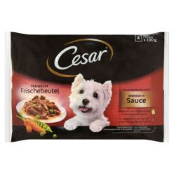   Cesar alutasak 4 pack válogatás mártásban Multipack 4x100g