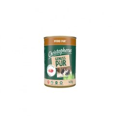 Christopherus Dog konzerv pure ló 400g