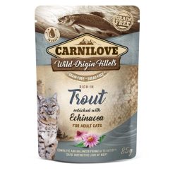   Carnilove Cat tasakos Trout with Echinacea - Pisztráng echinaceával 85g