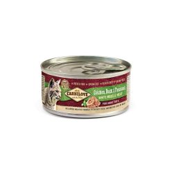   Carnilove Cat Chicken, Duck & Pheasant Can- Csirke, Kacsa és Fácán Hússal Konzerv 100g