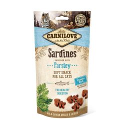   Carnilove Cat Semi Moist Snack Sardine Enriched & Parsley- Szardínia Hússal és Petrezselyemmel 50g