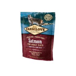   Carnilove Cat Adult Salmon Sensitive & Long Hair- Lazac Hússal 400g