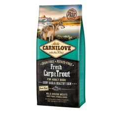   Carnilove Fresh Adult Dog Carp & Trout Hair & Healthy Skin- Ponty & Pisztráng Hússal 12kg