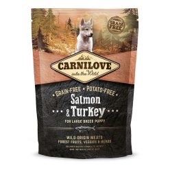   Carnilove Puppy Large Salmon & Turkey- Lazac-Pulyka Hússal 1,5kg