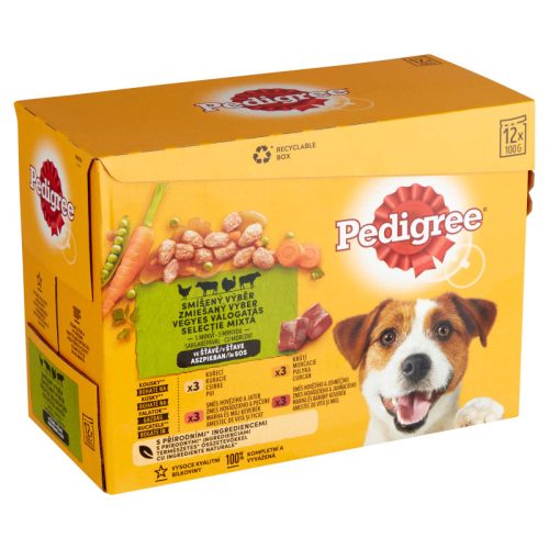 PEDIGREE alutasak 12-pack MIX 12*100g