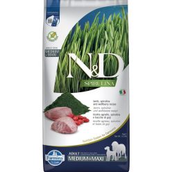 N&D Spirulina Dog bárány adult medium/maxi 7kg