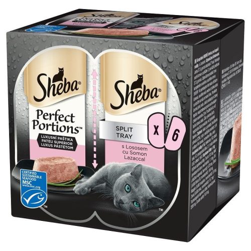 Sheba Perfect Portions Lazac 6x37,5g Multipack