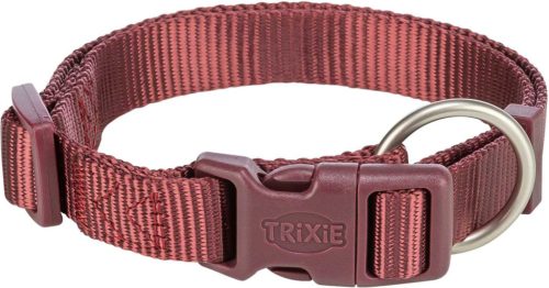 Trixie Nyakörv Premium L-XL: 40-65 cm/25 mm, Bordó