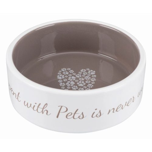 Trixie Pet's Home kerámia tál 0,3l/12cm krém/barna