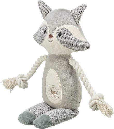 Trixie Játék Mosómedve, Plüss/Kötél, 33cm