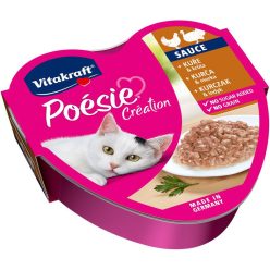   Vitakraft Poésie Macska Alutál Csirke & Pulyka Szószban 85g