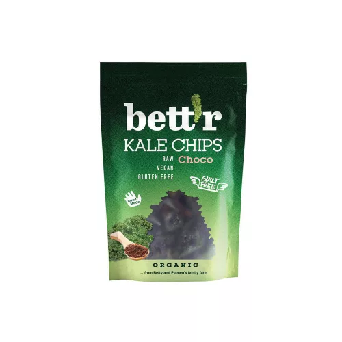 Bett r Fodros kelkáposzta chips - Csokis - bio - 30g