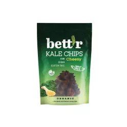 Bett r Fodros kelkáposzta chips - Sajtos - bio - 30g