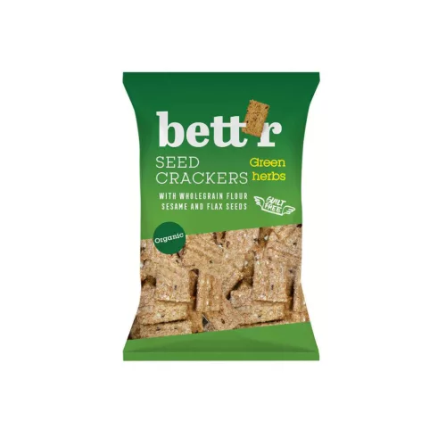 Bett r Zöldfűszeres-magvas kréker - bio - 150g