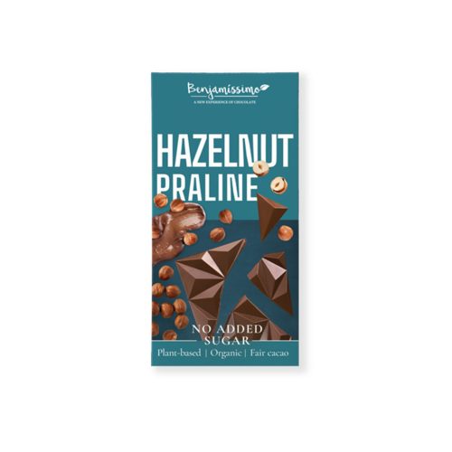 Benjamíssimo Csoki - Mogyorós Praliné csokoládé vegán - bio - 60g