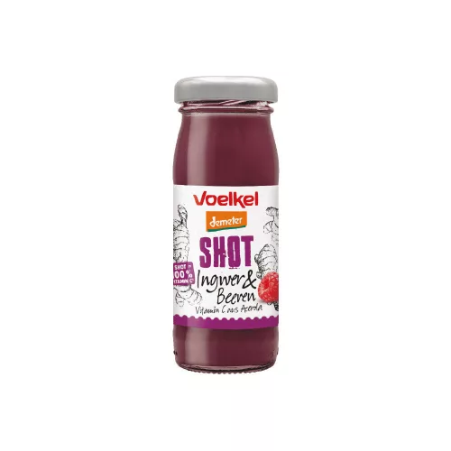Voelkel Gyömbér Shot Gyümölcsökkel - Demeter - 95ml