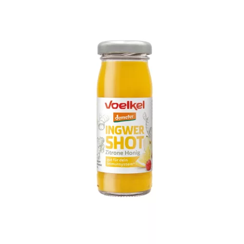 Voelkel Gyömbér Shot citrom-méz demeter - bio -  95ml