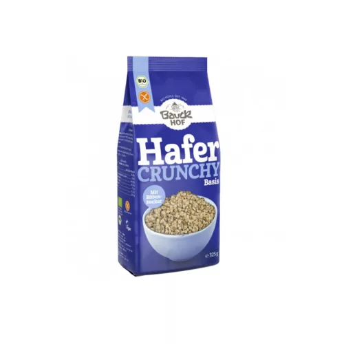 Bauck Hof Bázis Zab Crunchy gluténmentes - bio - 325g