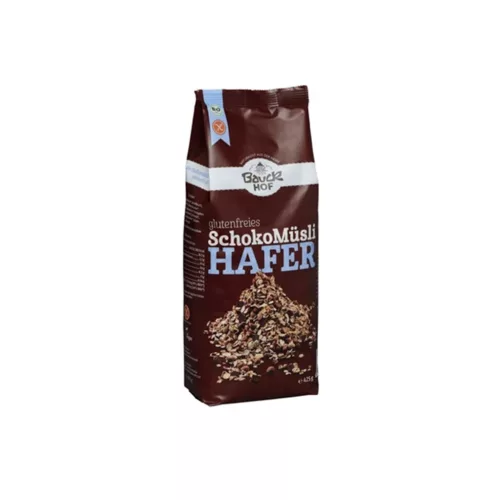 Bauck Hof Csokoládés zabmüzli gluténmentes - bio - 425g