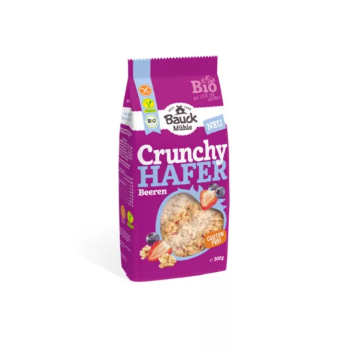 Bauck Hof Zab Crunchy Bogyós gyümölcsös gluténmentes - bio - 300g