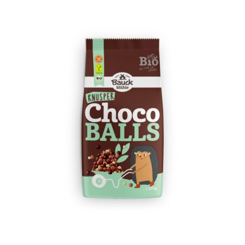 Bauck Hof Choco balls reggeli golyók gluténmentes - bio - 275g