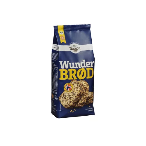 Bauck Hof Csodakenyér keverék gluténmentes, vegán - bio - 600g