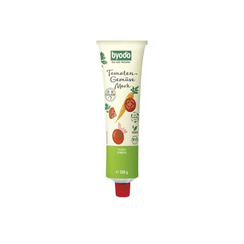 Byodo Paradicsom-zöldség konc. tubusban - bio -  200g