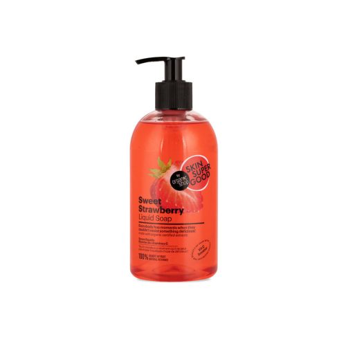 Skin Super Good Sweet Strawberry szappan - bio - 500ml