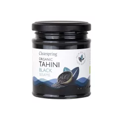 Clearspring Fekete Szezámkrém Tahini - bio - 170g