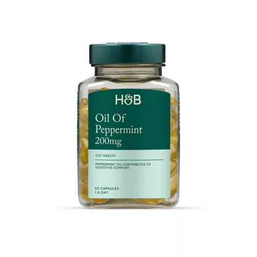 Holland & Barrett Borsmenta olaj 200mg - 60db
