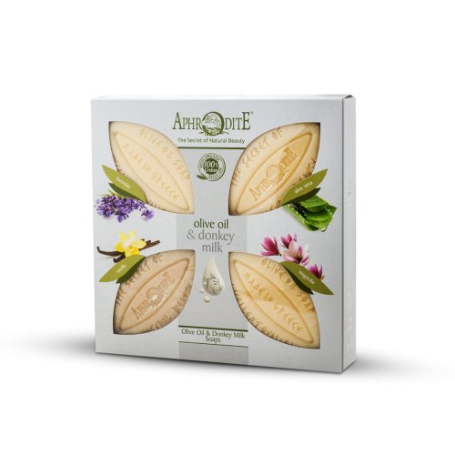 Aphrodite Szappancsomag aloe+vanília + levendula + magnólia- 340g