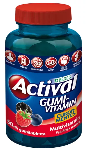 Actival Actival Gumivitamin (11) gumitabl.Felnőtt - 50db