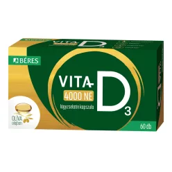 Béres Béres Vita-D3 Max 4000NE lágyzselatin kapsz. - 60db