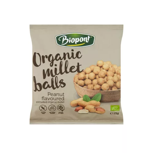 Biopont Kölesgolyó földimogyorós - bio - 75g