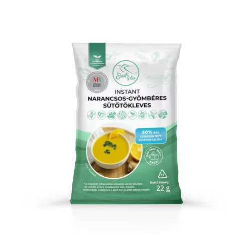Szafi Szafi Free Instant narancsos-gyömbéres sütőtökleves  - gluténmentes - 22g