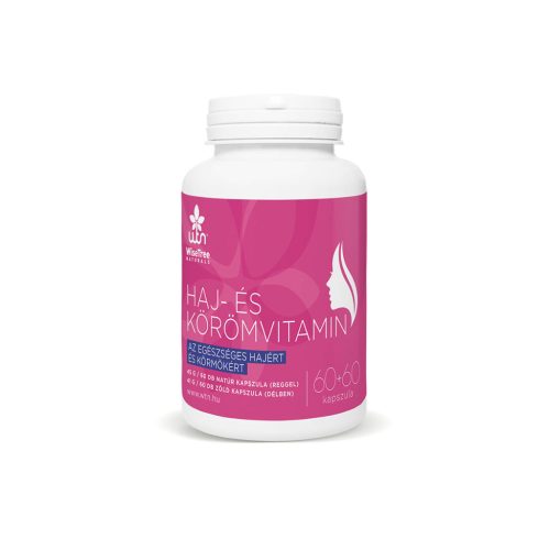WiseTree Haj- és Körömvitamin kapszula - 60db+60db