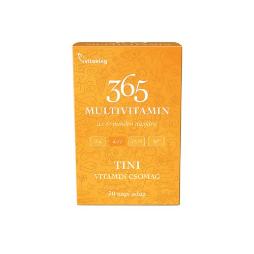 Vitaking 365 Multivitamin Tini csomag - 30napi adag