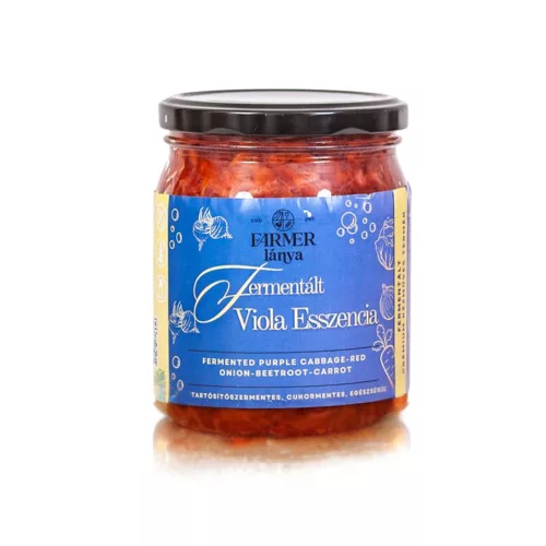 FarmerLánya Fermentált Viola Esszencia (Lilakáposzta, cékla, répa, lilahagyma) - 370ml