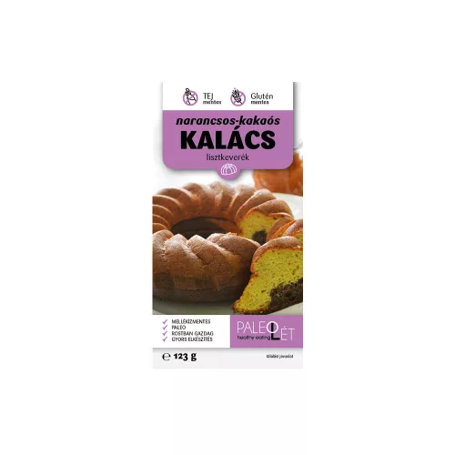 iNutrial Kakaós-narancsos foszlós kalács - 123g