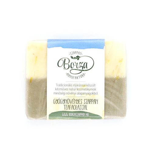 Borza Gyógynövényes Szappan Teafa Olajjal - 100g