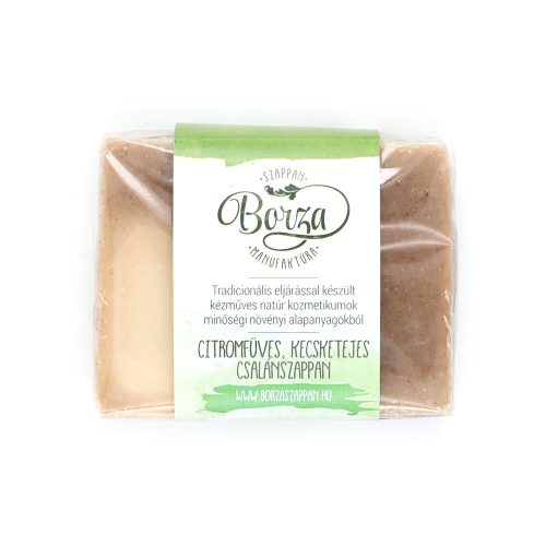 Borza Citromfüves kecsketejes csalán szappan - 100g