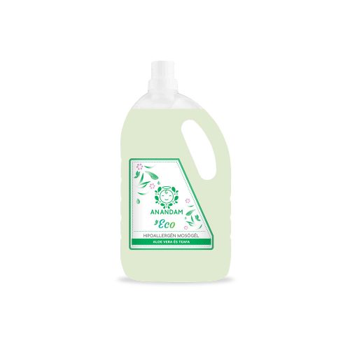 Anandam Eco Hipoallergén mosógél aloe vera-teafa - 3l
