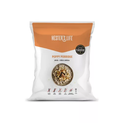 Hester s Life Almás-mákos zabkása - 50g