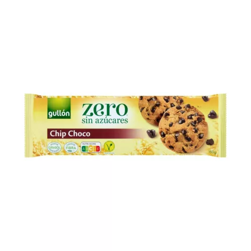 Gullon Chip Choco cukormentes keksz - 150g